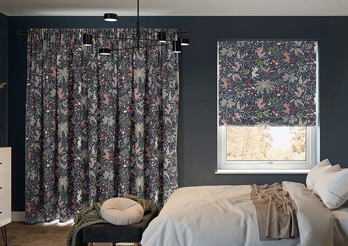 Pierre, Midnight - Made to Measure Curtains - Image 7